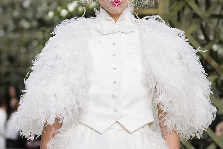 Chanel abito da sposa haute couture ss 2018 2